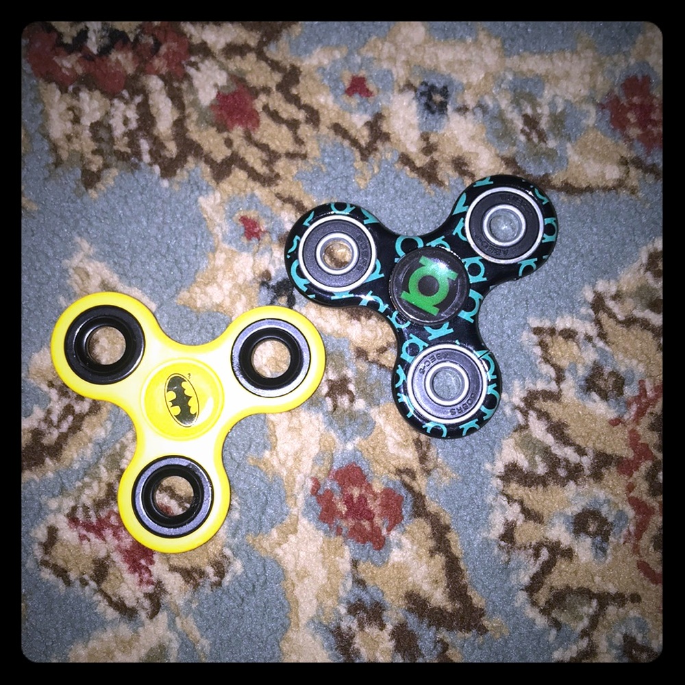 Superhero fidget spinner bundle